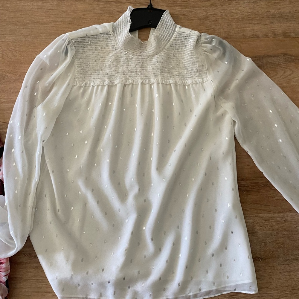Elegant White Women's Top